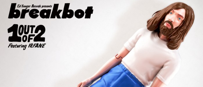 breakbot one out of two single cover pochette