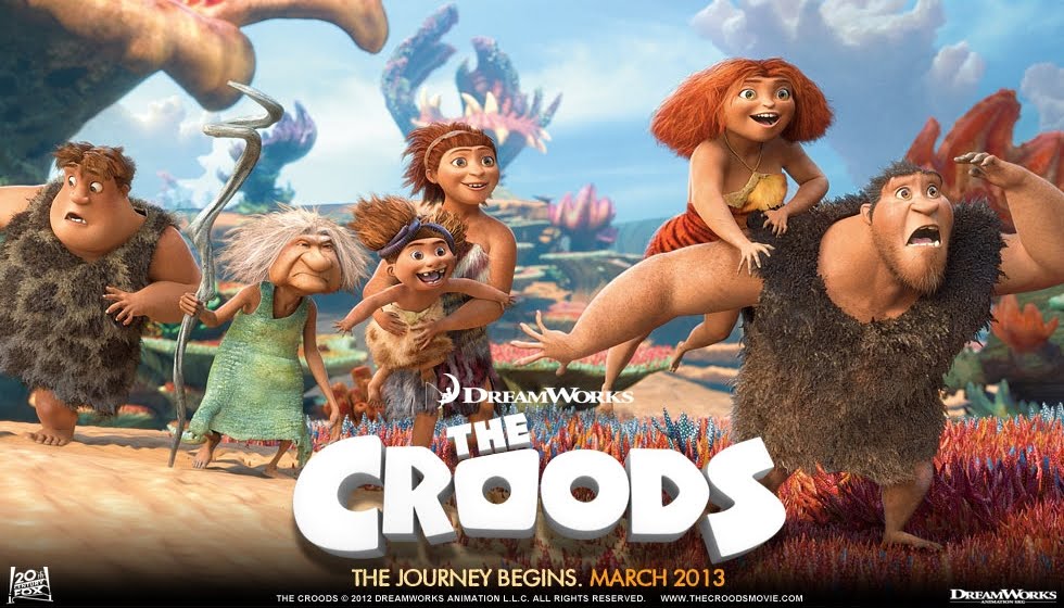 Image de "The Croods". Film d'animation DreamWorks 2013.