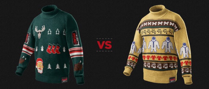 Les pulls moches de Noël sont tendances en 2013 Les pulls moches de Noël sont tendances en 2013