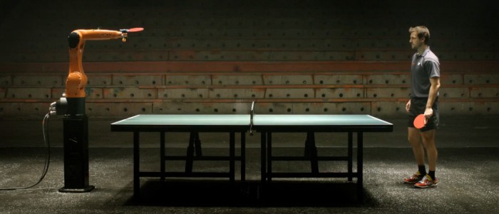 duel de ping pong : robot vs. homme (Timo Boll)