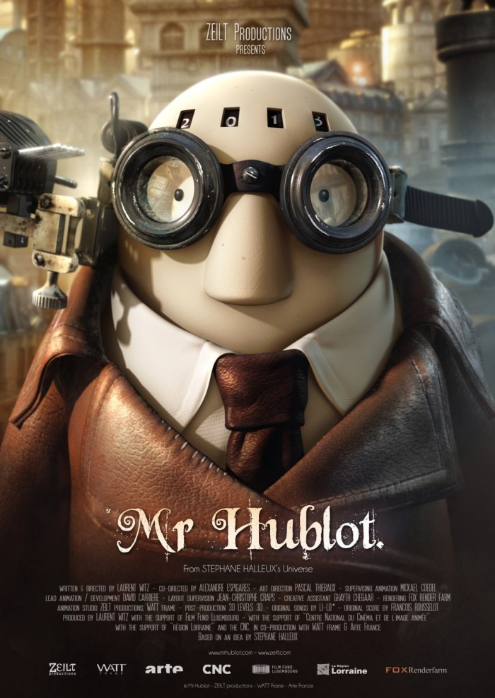 mr hublot : l'affiche du film