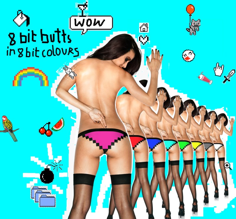 Pixel Panties la lingerie sexy en 8 bit