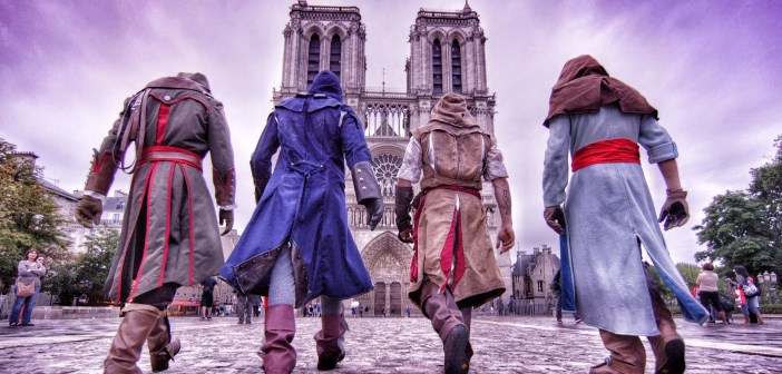 assassin's creed unity parkour à paris