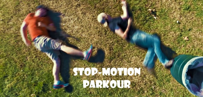 stop-motion parkour : le freerun fcile par corridor digital