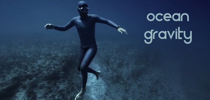 ocean gravity avec l'apnéiste Guillaume Néry