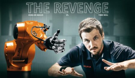The Revenge: Timo Boll vs. KUKA Robot