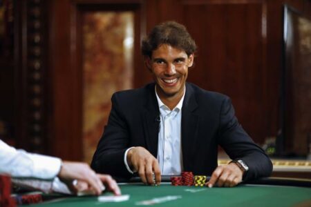rafael nadal joue au poker
