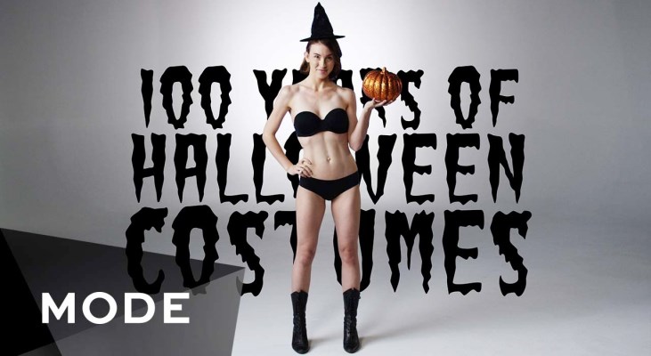 100 ans de costumes d'halloween