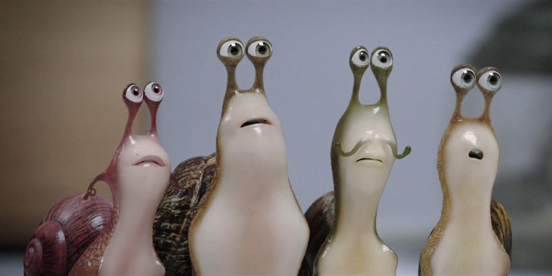 Escargore : court-métrage d'animation avec des escargots