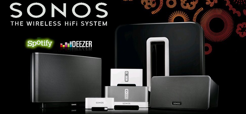 sonos : le systeme hi-fi sans fil multiroom