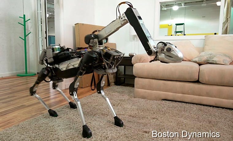 SpotMini, le robot ménager de Boston Dynamics