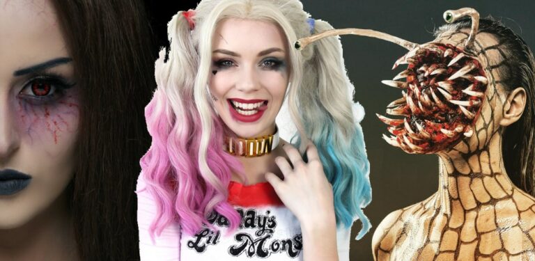 5 idées de maquillage pour faire peur le jour d'Halloween + tuto