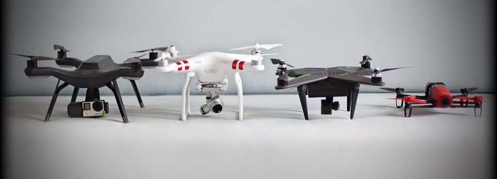 drones quadricoptères