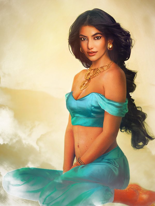 Les princesses Disney réelles : Jasmine Aladdin (1992)