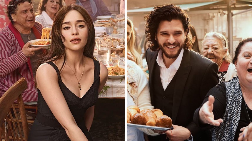 Pub Dolce & Gabbana The One avec Emilia Clarke Kit Harington les acteurs de Game Of Thrones