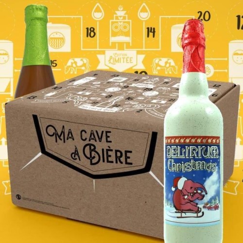 caisse de bières calendrier de l'avent