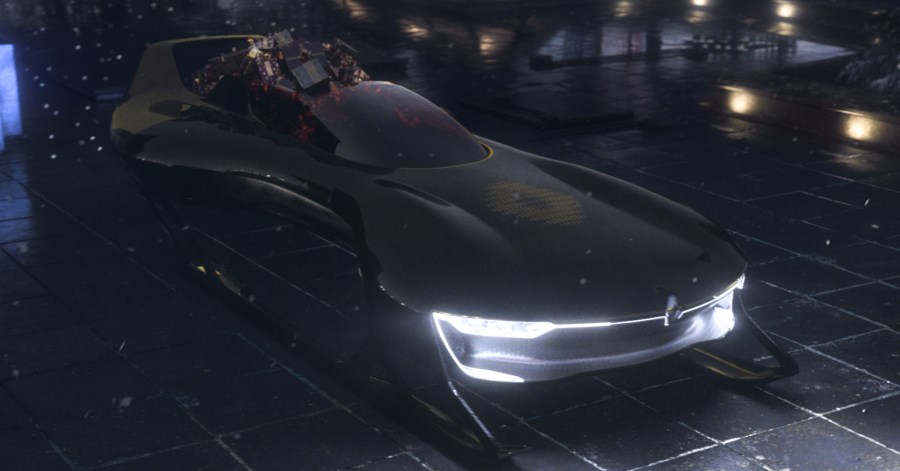 Santa Sleigh RS : le traîneau du Père Noël futuriste par Renault Sport
