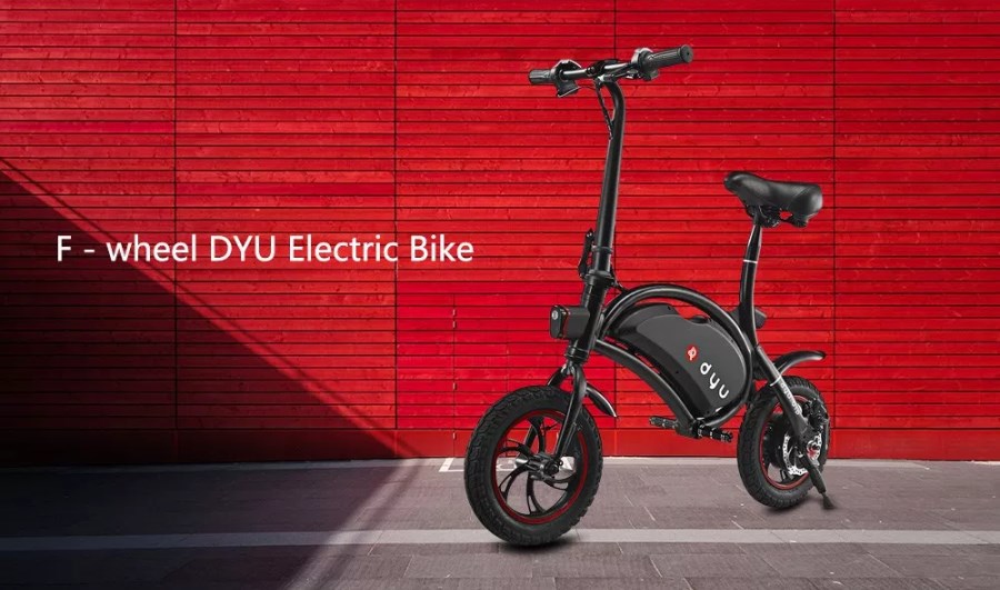vélo électrique pliable connecté F-Wheel DYU