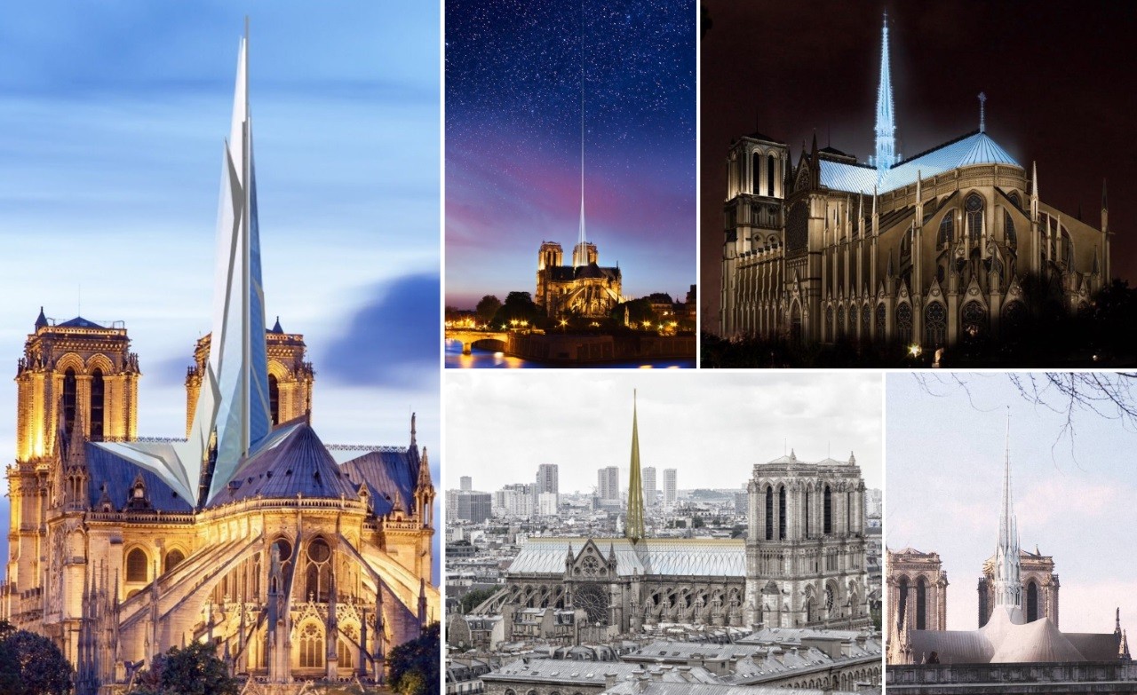 Medical To separate caravan Reconstruction de Notre-Dame : 13 projets d'architectes modernes
