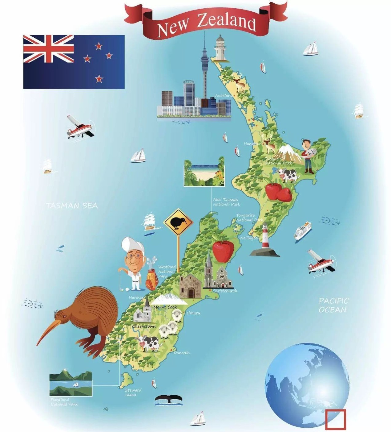 Voyage en NouvelleZélande découvrir les charmes de l'île du Nord