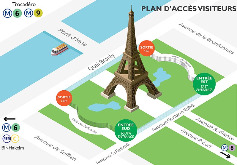 Comment se rendre à la Tour Eiffel facilement