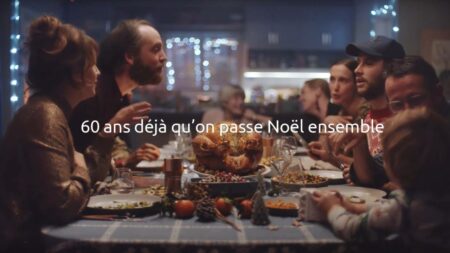 Pub de Noël Carrefour 2019 60 ans