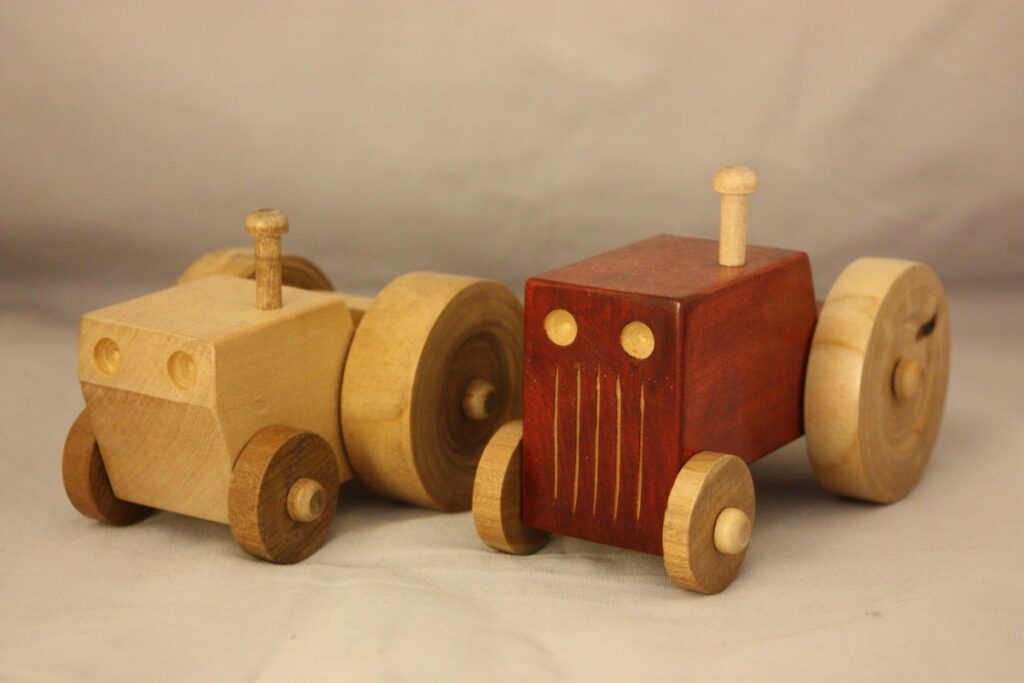 construire jouet en bois