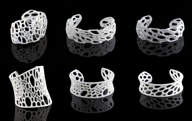Les bijoux imprimés en 3D de Nervous System