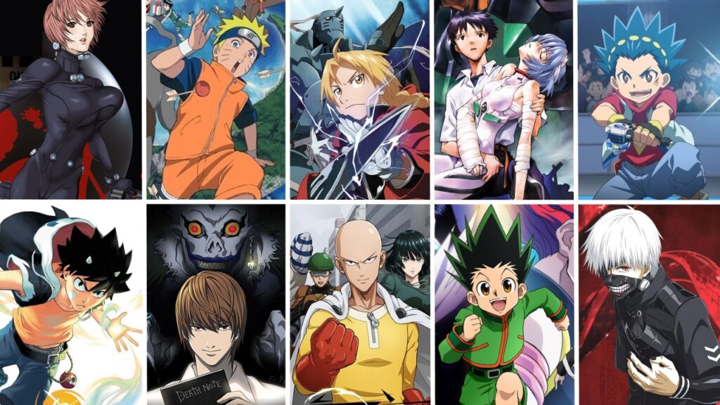 Netflix Anime Characters