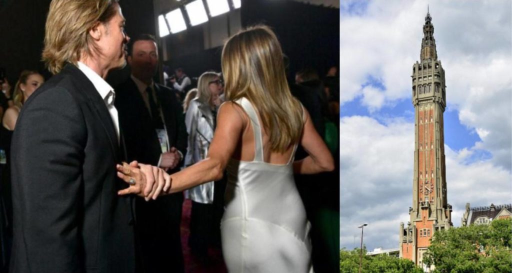 mariage de Brad Pitt et Jennifer Aniston à Lille : poisson d' avril