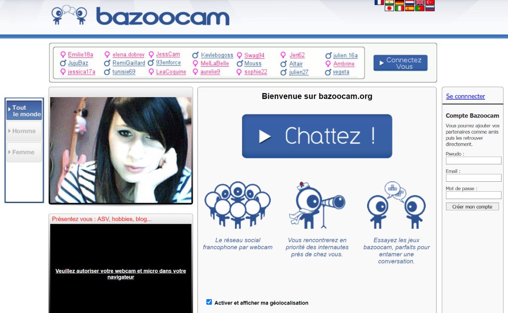 bazoocam screenshot