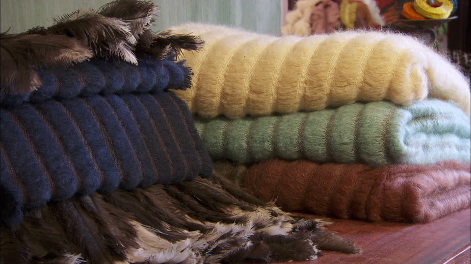 L'angora, matière naturelle douce et chaude