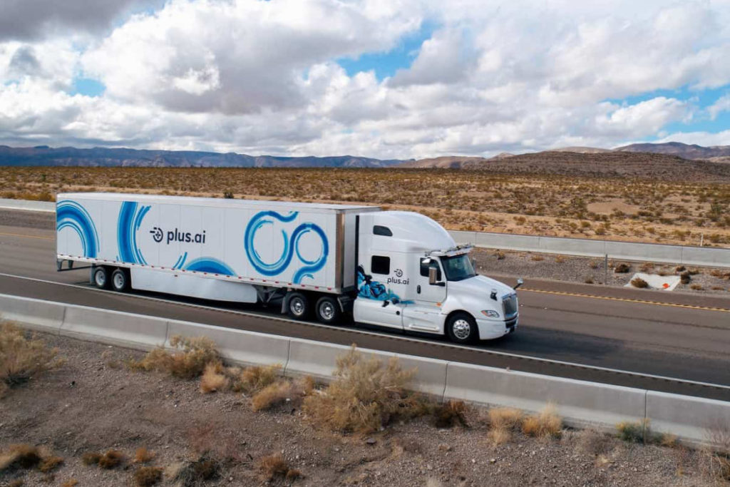 Camion autonome Plus AI