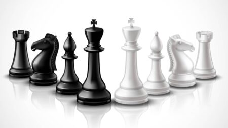 pièces du jeu d'échecs