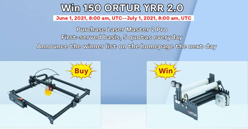 ortur laser master 2 pro promo yrr