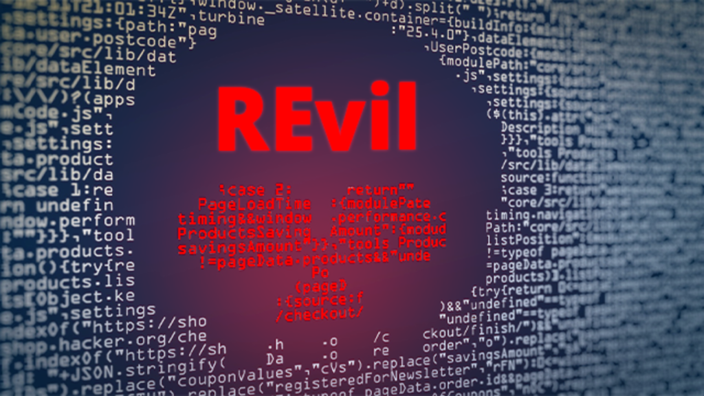 REvil code en image
