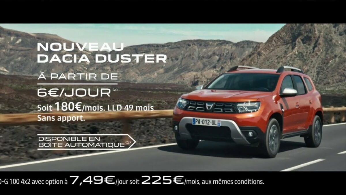 Musique de la nouvelle publicité Dacia Duster 2021