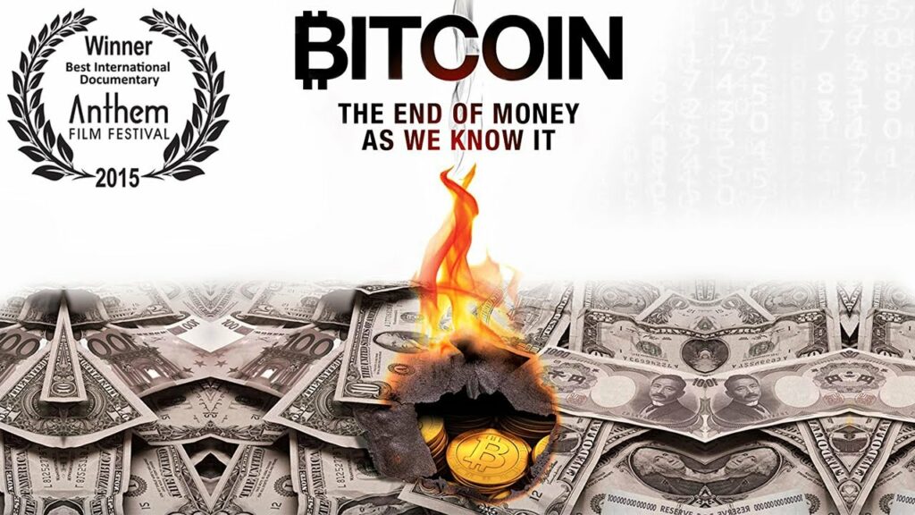 Un documentaire sur les crypto-monnaies, notamment Bitcoin. 