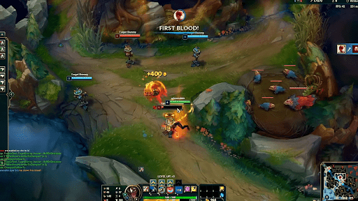 Jouer en équipe esport et prendre du niveau sur LOL league of Legends