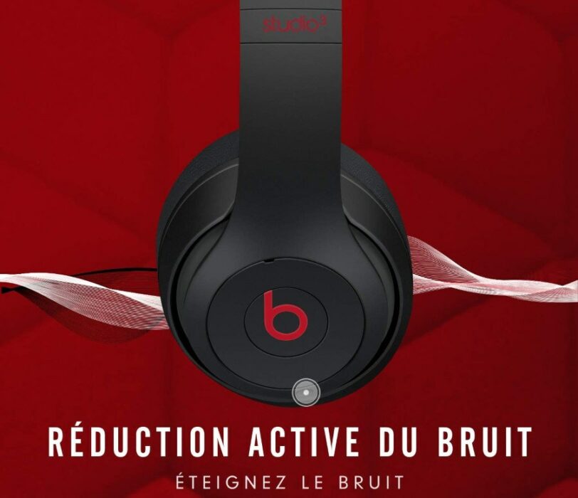Beats Studio3 : casque bluetooth sans fil réduction du bruit active