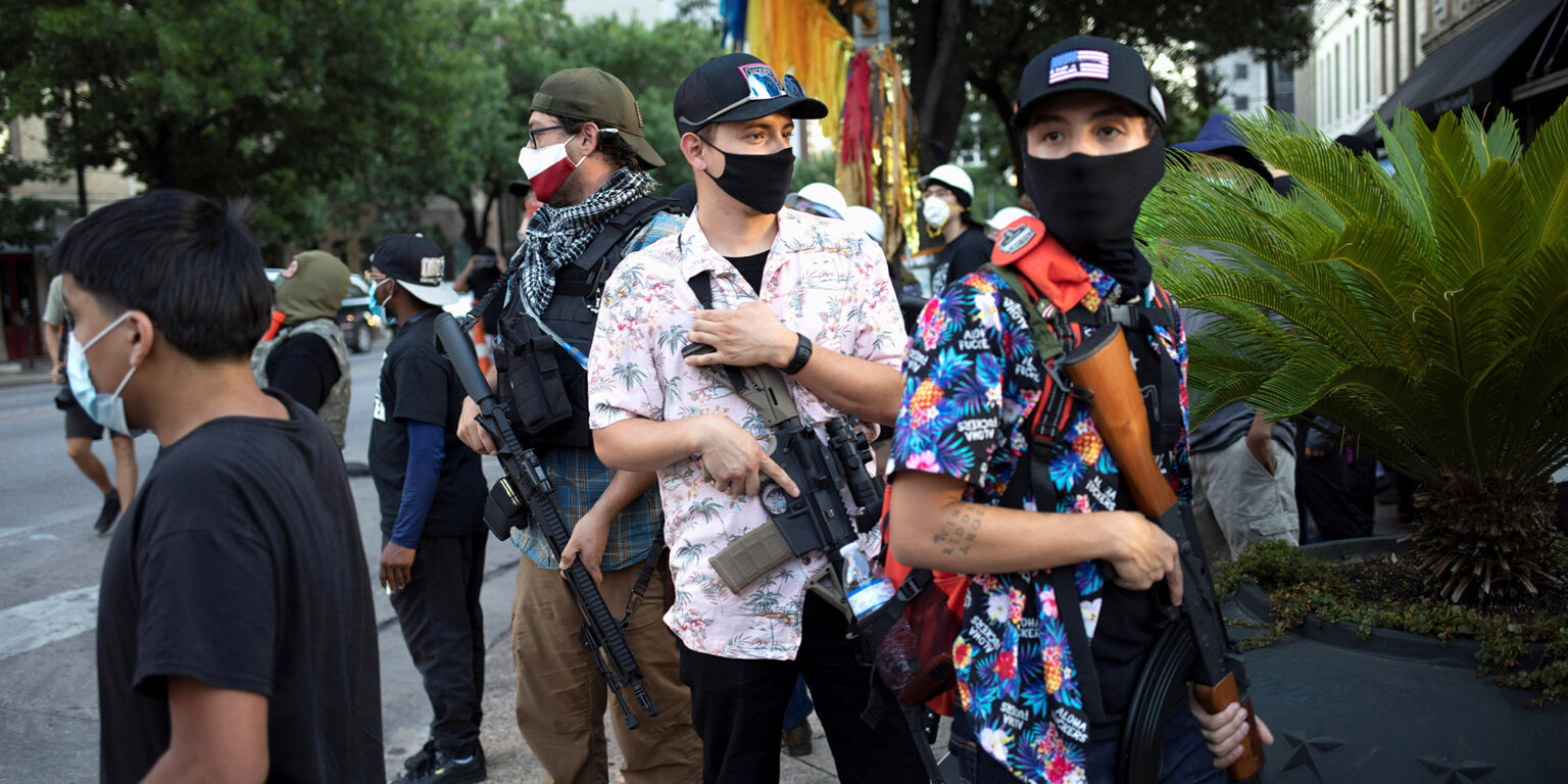 photo illustrant les membres du groupe Boogaloo