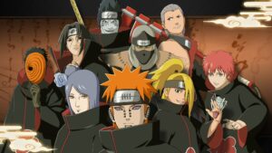 Naruto : les membres de l'Akatsuki
