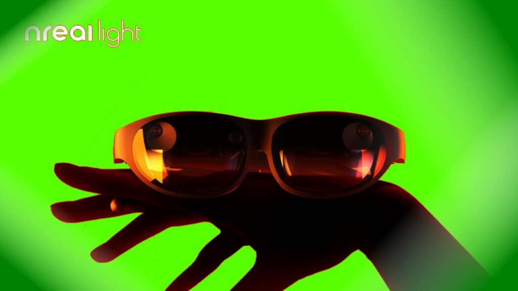 Une présentation des lunettes baptisée Nreal Light.