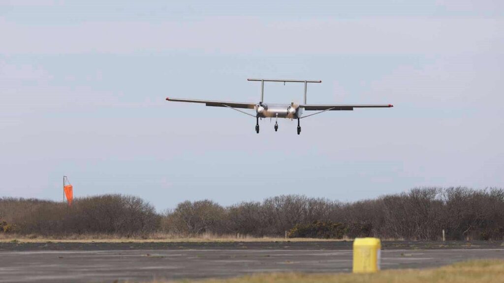 Drone en plein vol