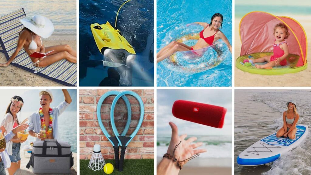 Accessoires de plage : 25 gadgets innovants qui vont embellir votre été !