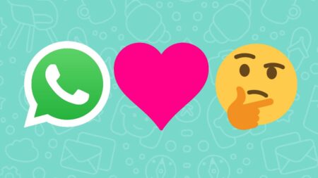 emoji cœur rose whatsapp signification