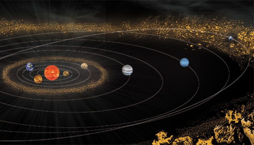 Les petits corps du système solaire et les planètes