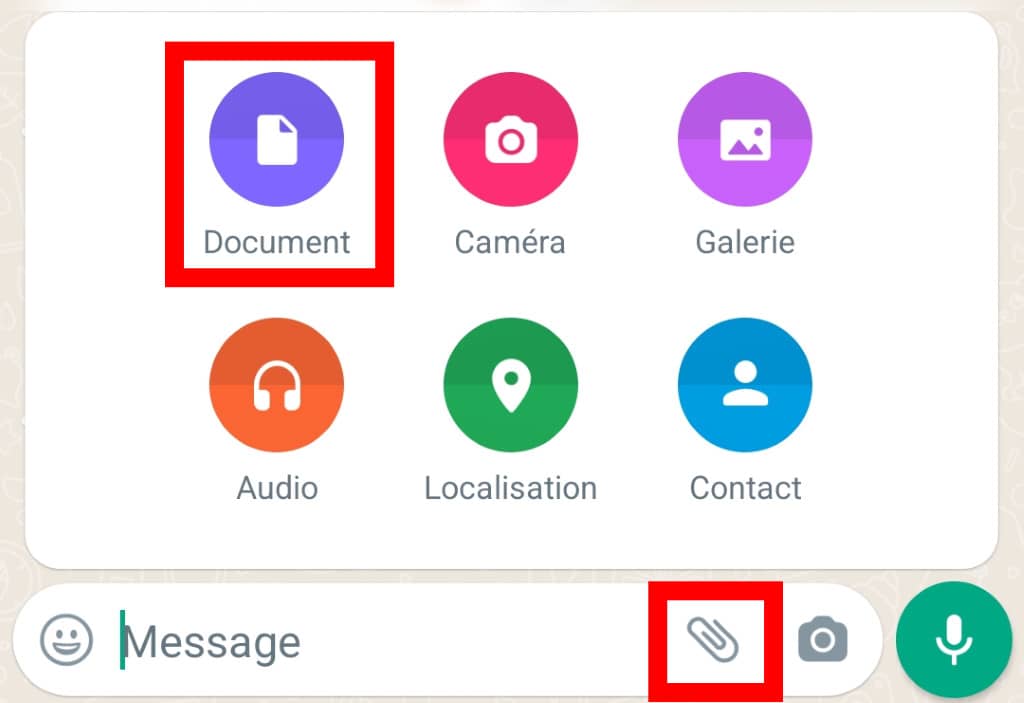 Send High Quality Images on WhatsApp: Step 1