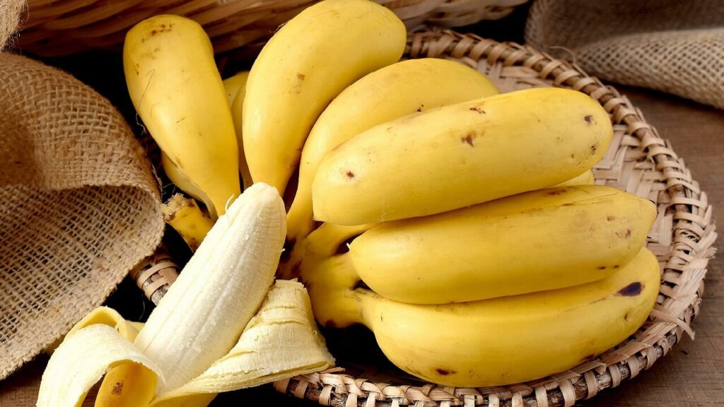 Banana, a fruit rich in potassium