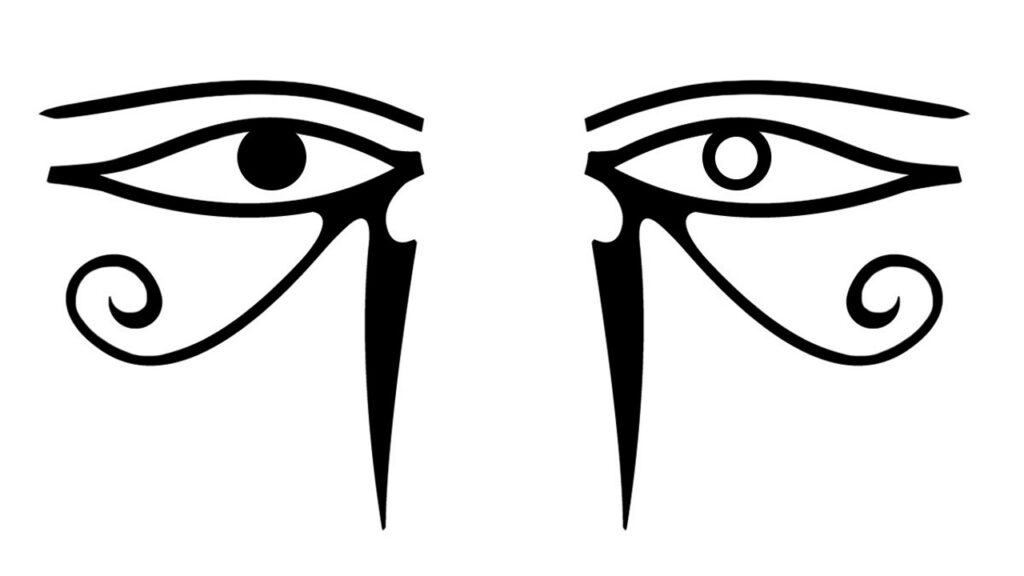 oeil de râ et oeil d'horus